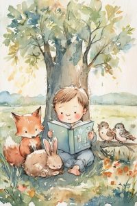 simple children's book illustrations